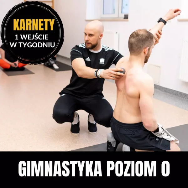 Gimnastyka Warszawa karnet 1 wejście w tygodniu