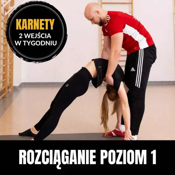 gimnastyka waszawa rozciąganie 2 wejścia w tygodniu