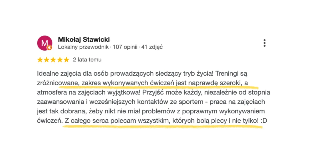 opinia rozciąganie 8